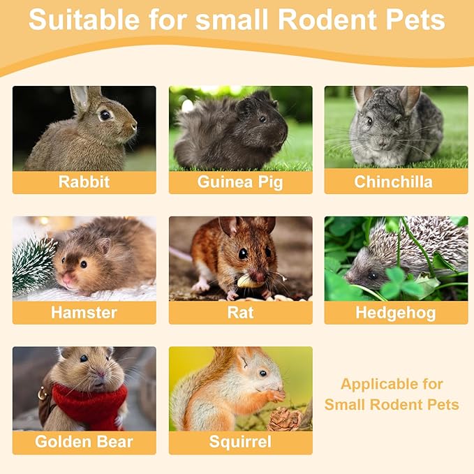 65PCS Rabbit Bunny Guinea Pig Chew Toys Treats, Chinchilla Hamster Chews Toys for Teeth, Timothy Hay Chips Treats Sticks for Rabbit Guinea Pig Chinchilla Hamster Rat-PurrikoPets