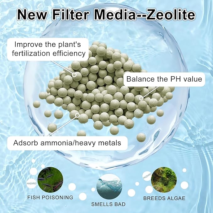 12 Pack Fish Tank Filter Cartridge for Whisper Bio-Bag Filters, Large Aquarium Replacement Filter Cartridges for Whisper Filters 20i,40i/IQ20,30,45,60/PF20,30,40,60 and ReptoFilter-PurrikoPets