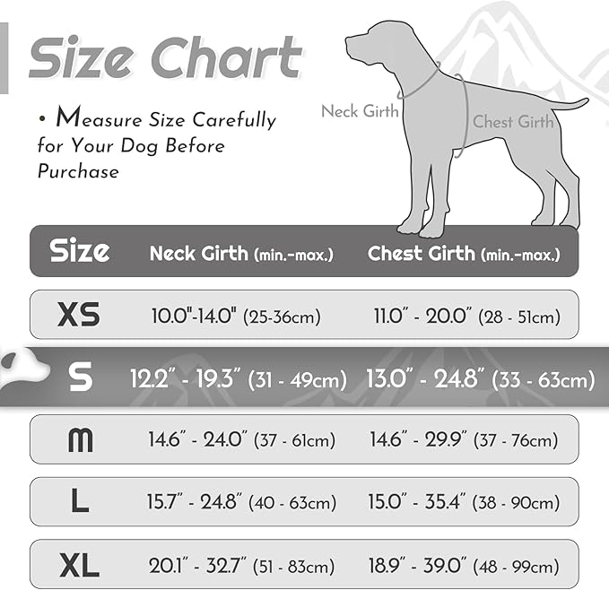 Eagloo Dog Harness Small Sized Dog, No Pull Service Vest with Reflective Strips and Control Handle, Adjustable and Comfortable for Easy Walking, No Choke Pet Harness with 2 Metal Rings, Grey, S-PurrikoPets