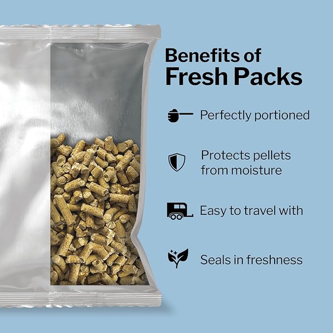 Formula 707 Calming Equine Supplement, Daily Fresh Packs – Anxiety Relief and Enhanced Focus for Horses – L-Tryptophan, Thiamine & Magnesium-PurrikoPets