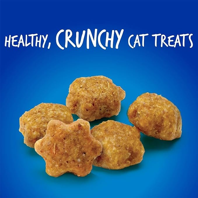 Fruitables Crunchy Low Calorie Treats Packed with Protein For Cats Healthy Free of Wheat, Corn and Soy – Made with Real Chicken with Blueberry – 2.5 Ounces-PurrikoPets
