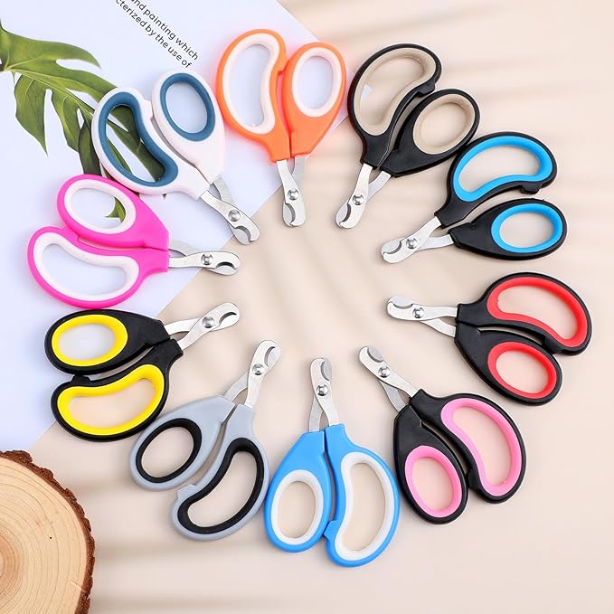20 Pcs Cat Nail Clipper Bulk Kitten Claw Trimmer Pet Nail Cutter Claw Care for Cats, Kittens, Bunny, Puppy, Rabbit, Gatos, and More-PurrikoPets