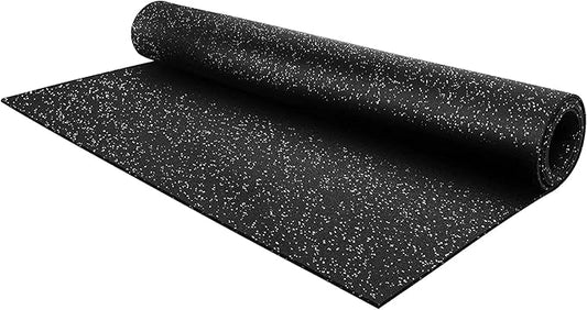Flooring Inc's 1/4" Thick Tough Rubber Flooring Roll | Flexible Recycled Rubber Floor Mats for Home Gym | Heavy Duty Rubber Mat for Home Gyms, Sheds, Horse Stall Mat or Trailer-PurrikoPets