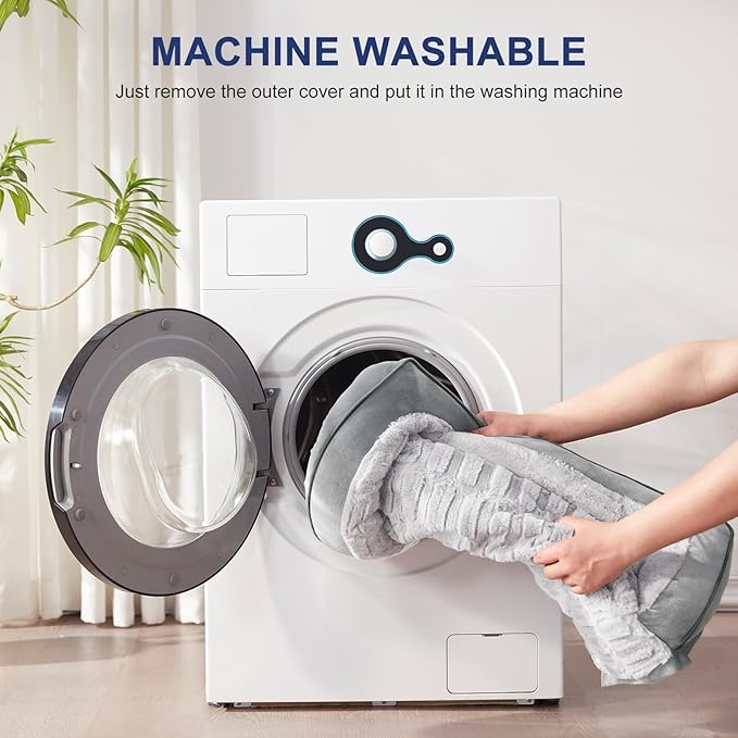 FURTIME Orthopedic Dog Bed for Small Dogs - Waterproof Dog Sofa Beds Small, Supportive Foam Pet Couch Bed with Removable Washable Cover, Waterproof Lining and Nonskid Bottom, Light Grey-PurrikoPets