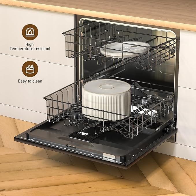 DOOOB Ceramic Cat Water Fountain, 2.1L/71oz Ceramic Cat Fountains, Automatic Pet Water Fountain for Cats, Pet Water Fountain with Ultra-Quiet Pump and 3 Filters & 3 Sponges (Beige)-PurrikoPets