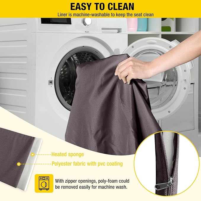 Aivituvin Outdoor Dog House with Insulated Liner Waterproof Dog Kennel for Winter Cat House for Small & Medium & Large Dogs,Cats,Unique All-Around Iron Frame-PurrikoPets