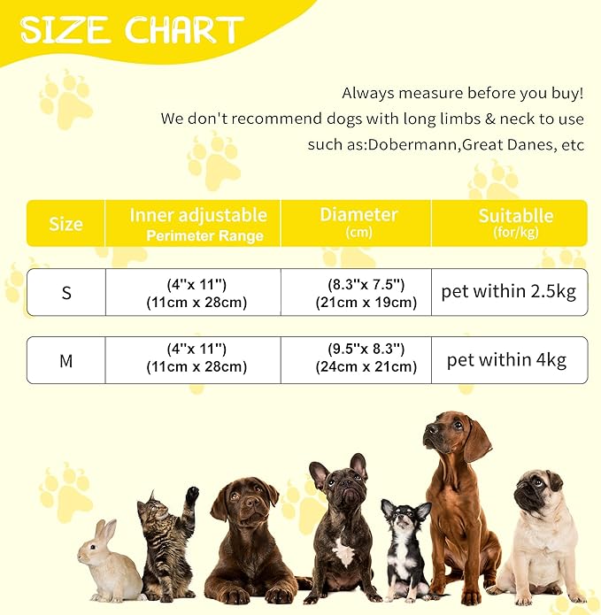 Adjustable cat Cone Collar Soft to Stop Licking After Surgery for Kitten, Alternative to Cone of Shame cat, Donut Cone for Cats, pet Elizabethan Collar (Bee, Small)-PurrikoPets