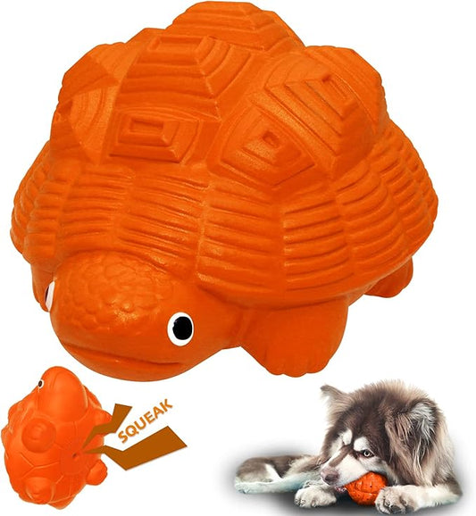 Dog Toys for Aggressive Chewers, Heavy Duty Tough Dog Toy for Large Dogs, Indestructible Squeaky Dog Toys-PurrikoPets