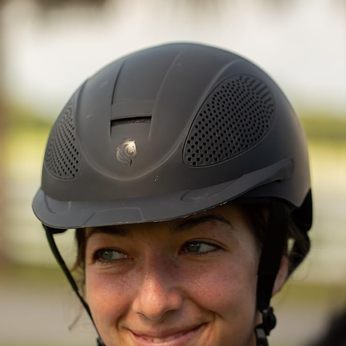 Equinavia Skylar Horse Riding Helmet – Lightweight Equestrian Helmet with Airflow Vents, Adjustable Dial & Removable Liner, ASTM F1163-23/SEI Certified-PurrikoPets