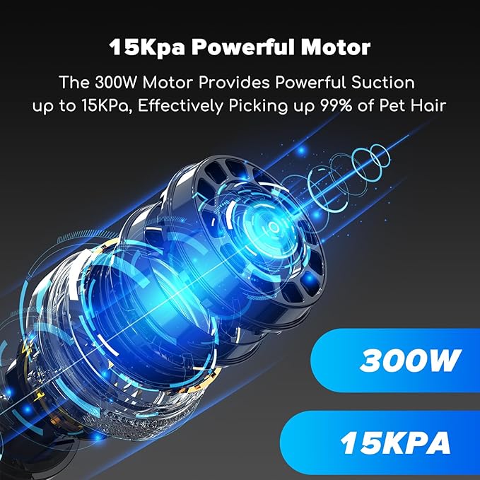 Dog Grooming Kit & Dog Hair Vacuum,15000 Pa Powerful Suction, Pet Grooming Vacuum Removes 99% Pet Hair, Includes Clippers, Brush, Nail Trimmer Grinder, Stainless Steel-PurrikoPets