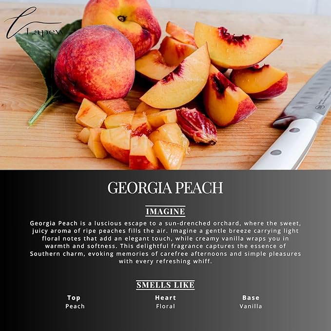 Georgia Peach Carpet Freshener Powder Refill 36 oz | Powerful Odor Eliminator for Home | Upholstery Deodorizer | Carpet Deodorizer | Pet Urine | Cat Litter Box-PurrikoPets