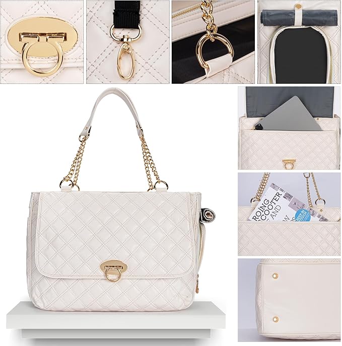 Fashion Pet Carrier Dogs Cat Small Animals Purse Bag, Leather Pet Carriers Dog Puppy Kitten Tote Travel Handbag TSA Airline-Approved-PurrikoPets