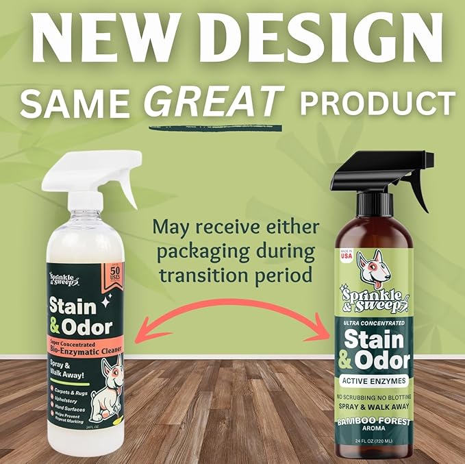 Enzyme Cleaner for Cat Urine | Cat Pee Odor Eliminator & Stain Remover | Dog Urine Carpet Spray | Multi-Surface Cat Urine Destroyer | Pet Odor Neutralizer (24oz)-PurrikoPets