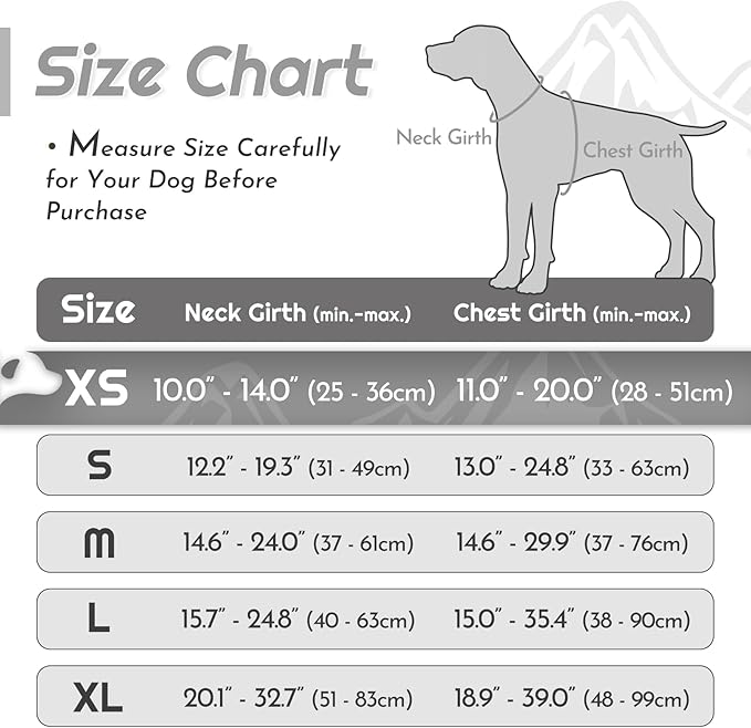 Eagloo Small Dog Harness No Pull, Service Vest with Reflective Strips and Control Handle, Adjustable and Comfortable for Walking, No Choke Pet Harness with 2 Metal Rings, Grey, XS-PurrikoPets