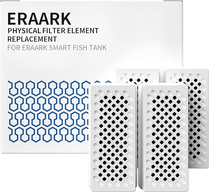 Filter Media Replacement Physical Filter cartridges Smart Fish Tank 4-Pack (4pack Physical Filter)-PurrikoPets