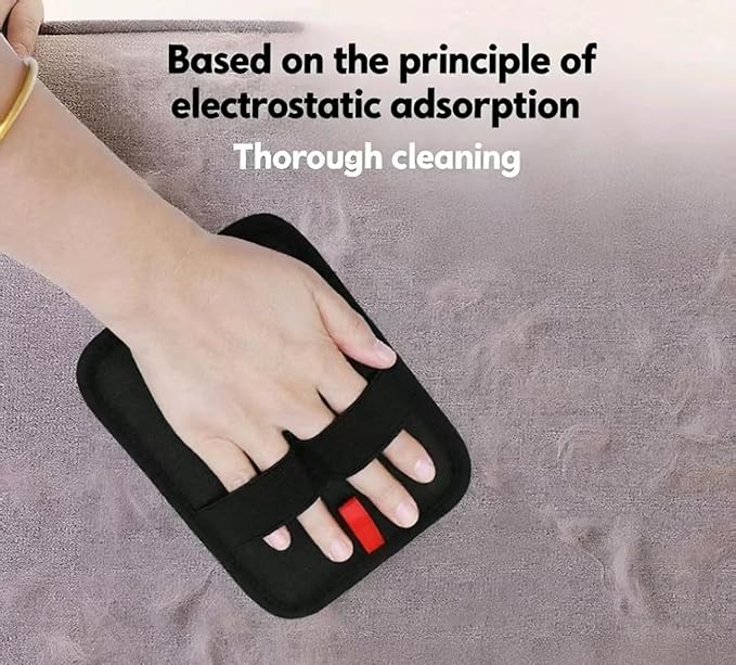 2 Pcs,Pet Removal Gloves for Dog&Cat， Electrostatic Pet Hair Remover， Pet Removal Gloves， Pet Hair Remover for Furniture， Reusable Pet Hair Remover，-PurrikoPets