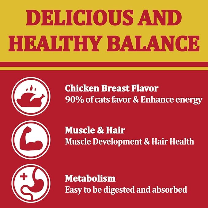 1.1lb / 500g Cat Grass Treats for Indoor Cats - 17.6 oz Natural Chicken Flavor, Healthy Snacks for All Life Stages, Crunchy Training Biscuits with Dental Care & Hairball Control-PurrikoPets