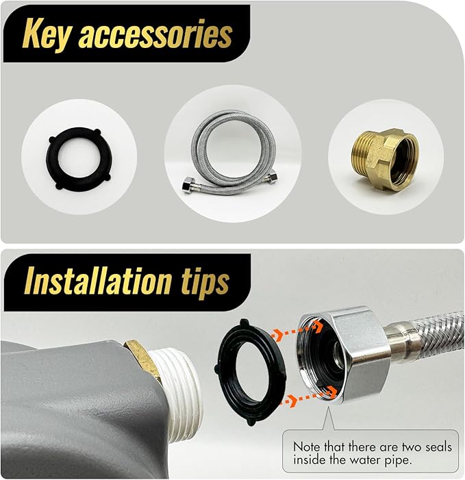 135OZ Automatic Water Dispenser for Large Dogs Patented Outdoor Dog Water Bowl Dispenser Automatic Dog Feeder Fit 3/4'' GHT Faucet Dog Waterer Include Water Hose Extra-Large Drinking Area-PurrikoPets