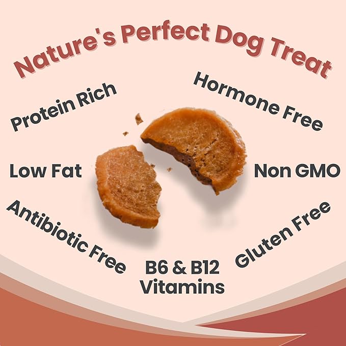 Farm To Pet - Dog Training Treats Chicken & Turkey Chip Protein Pack, 100% All Natural, Single Ingredient Training Treats, Made in USA, for Small, Medium, and Large Dogs-PurrikoPets