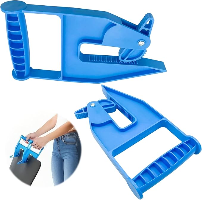 2-Pack Heavy Duty Mat Grippers – Stall Mat Movers for Horse Barn, Gym, Trailer & Rubber Flooring – Ergonomic Mat Puller for Easy Lifting & Moving – Durable, Non-Slip Handles for Secure Grip-PurrikoPets