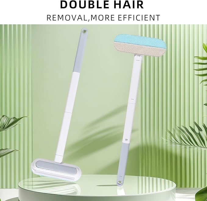 4-in-1 Pet Deshedding Tool for Cats and Dogs, a Multi-Functional pet Hair Remover. This extendable Dog and cat Hair Removal Brush is Suitable for Furniture, Sofas, and Carpets-PurrikoPets