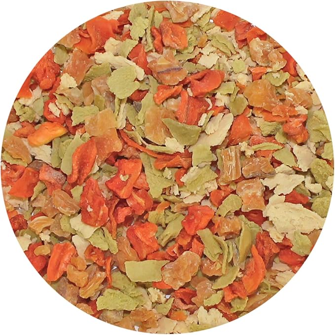 Exotic Nutrition Veggie Blend - Healthy Natural Mixed Dried Vegetable Treat - Sweet Potatoes, Carrots, Peas - for Degus, Chinchillas, Sugar Gliders, Hedgehogs, Guinea Pigs & Small Pets… (3 Pound)-PurrikoPets