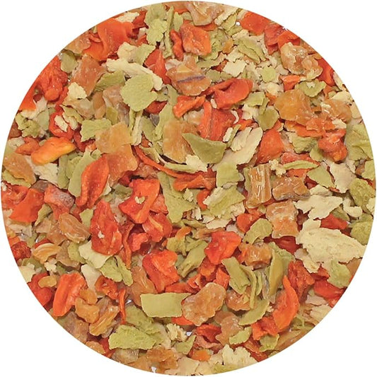 Exotic Nutrition Veggie Blend - Healthy Natural Mixed Dried Vegetable Treat - Sweet Potatoes, Carrots, Peas - for Degus, Chinchillas, Sugar Gliders, Hedgehogs, Guinea Pigs & Small Pets… (3 Pound)-PurrikoPets