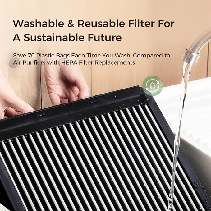 Airdog X5 Pet Air Purifier – TPA Technology Up to 20X More Effective than HEPA, Ideal for Rooms Up to 1614 sqft - Washable Filter and Whisper Quiet-PurrikoPets