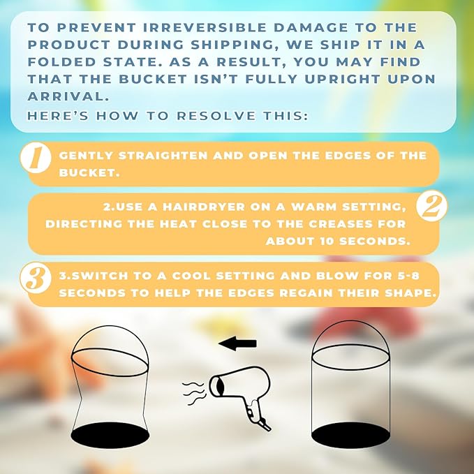 Foldable Small Aquarium, Portable Fish Tank, Fish Transport Container, Plasitc Fish Bowl, Beginner Tank, Great Concept for Catching and Release Critters, Beach, Pool and Lake-PurrikoPets