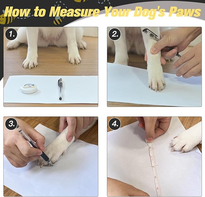 EXPAWLORER Anti Slip Dog Socks to Prevent Licking Paws, Dog Shoes for Hot Pavement, Dog Booties for Small Medium Large Senior Dogs, Traction Control Boots & Paw Protectors for Hardwood Floors-PurrikoPets