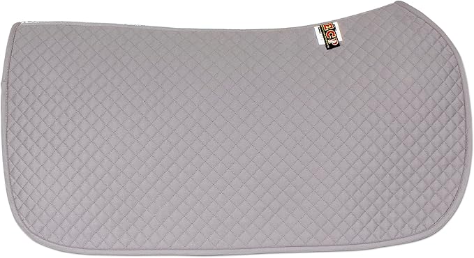 ECP Equine Comfort Products All Purpose Diamond Quilted Western Saddle Pad for Injury Prevention, Breathable, Hypoallergenic, Shock-Absorbing Cushion for Horse Comfort-PurrikoPets