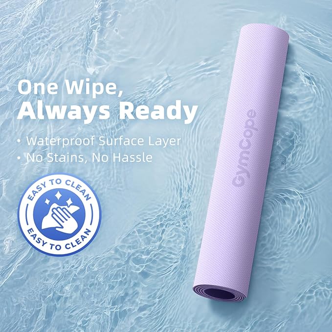 Extra Large Yoga Mat - 72"x35", 72"x48", 78"x57" - Wide TPE Exercise Mat for Home, Stretching, Couples & Family Workouts - 6-12mm Thick, Non-Slip & Waterproof - with Carry Bag and Straps-PurrikoPets