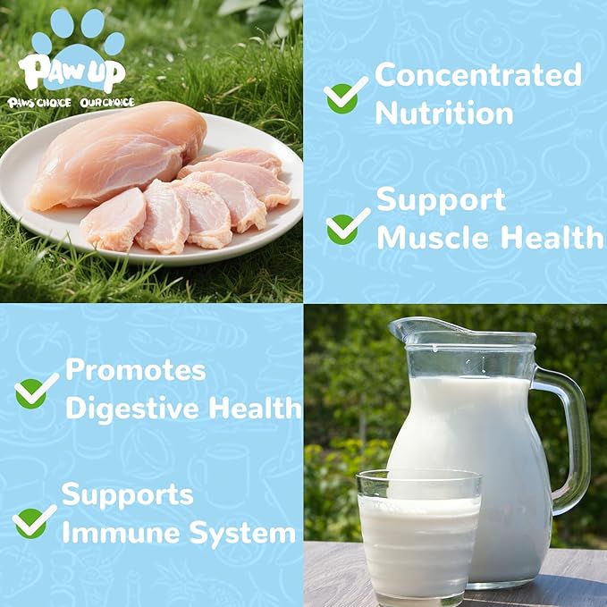 Freeze Dried Sheep Milk Yogurt Flavor, Gentle Sheep Milk Dog Treats for Sensitive Stomachs Puppies, 2.8 oz-PurrikoPets