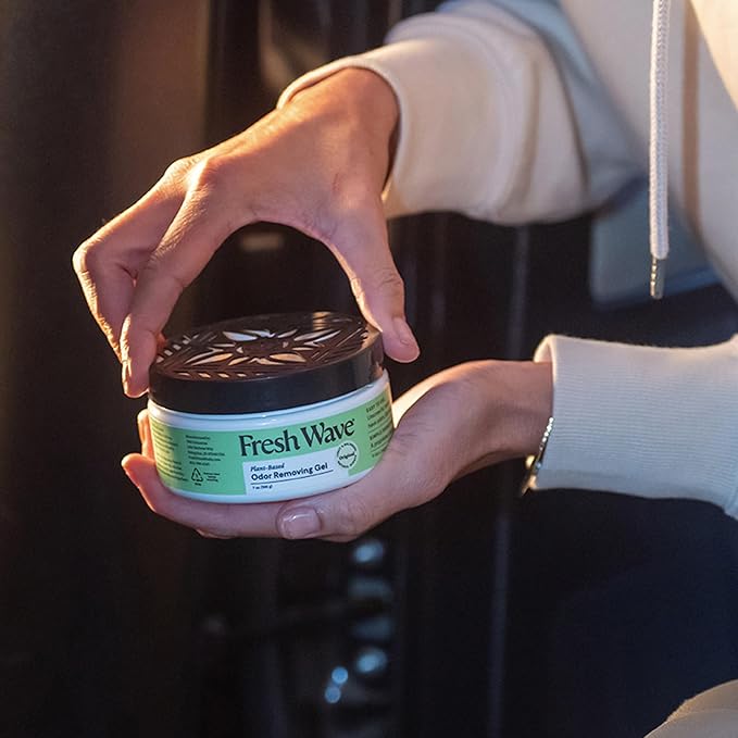 Fresh Wave Odor Removing Gel, 7 oz., Pack of 3 - Odor Absorbers for Home, Safer Odor Relief, Natural Plant-Based Odor Eliminator, Every 7 oz. lasts 15-30 Days, For Cooking, Trash & Pets-PurrikoPets