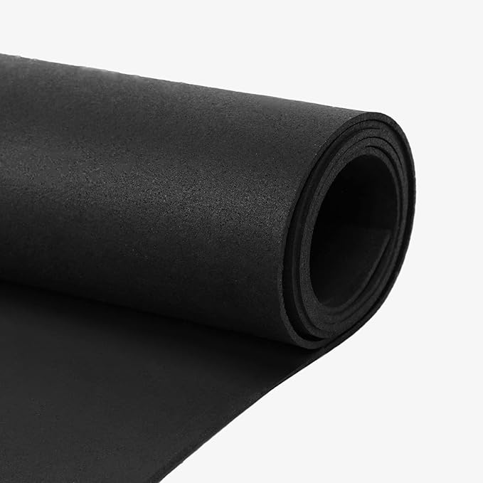 Flooring Inc's 1/4" Thick Tough Rubber Flooring Roll | Flexible Recycled Rubber Floor Mats for Home Gym | Heavy Duty Rubber Mat for Home Gyms, Sheds, Horse Stall Mat or Trailer-PurrikoPets