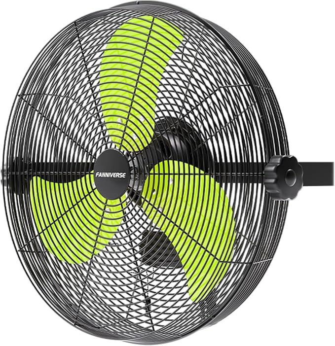 14 Inch Wall Fan Pro Series - Waterproof Motor High Velocity Wall Mount Fans for Commercial, Residential, Warehouse, Covered Patio, Shop, Garage, Barn 3 Speed 3000 CFM UL Safety Listed-PurrikoPets