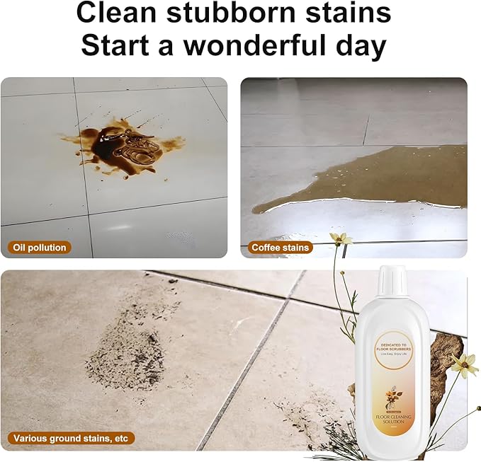 Floor Cleaning Solution Compatible With Tineco , Deep Cleans for Multiple Hard Floors, Suitable With All Robot Vacuums with Mopping and Cordless Wet/Dry Vacuum Mop Cleaner (Floral Fragrance 1 Bottle)-PurrikoPets