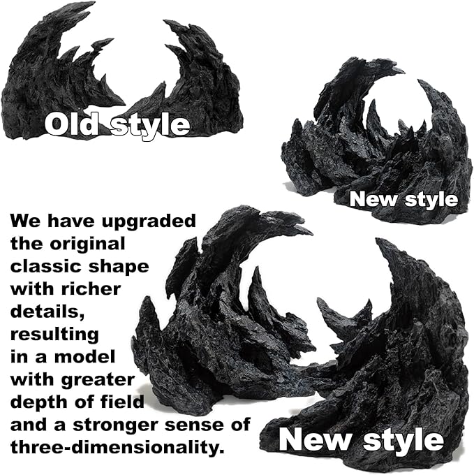 Fish Tank Decor Rocks.Aquarium Decoration Model.Easy and Quick Solution for Aquascaping.(Perched Canyon-24inch)-PurrikoPets