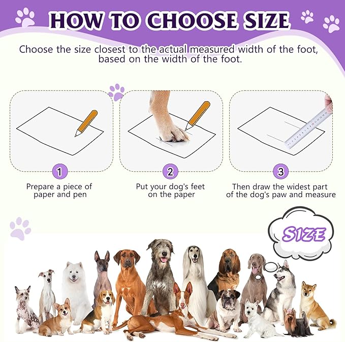 Dog Shoes for Large Medium Small Dog, Mesh Breathable Dog Shoes for Hot Pavement, Anti-Slip Dogs Boots Paw Protectors with Reflective for Outdoor Walking Indoor Hardfloors (Size 4)-PurrikoPets