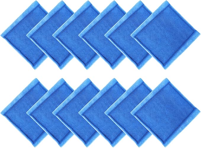 12 Pack Aquarium Filter Cartridges for Aqua-Tech 30-60/20-40 Gallon Fish Tank Power Filter Replacement, EZ-Change #3 Fish Filter Cartridge-PurrikoPets