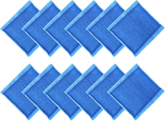 12 Pack Aquarium Filter Cartridges for Aqua-Tech 30-60/20-40 Gallon Fish Tank Power Filter Replacement, EZ-Change #3 Fish Filter Cartridge-PurrikoPets