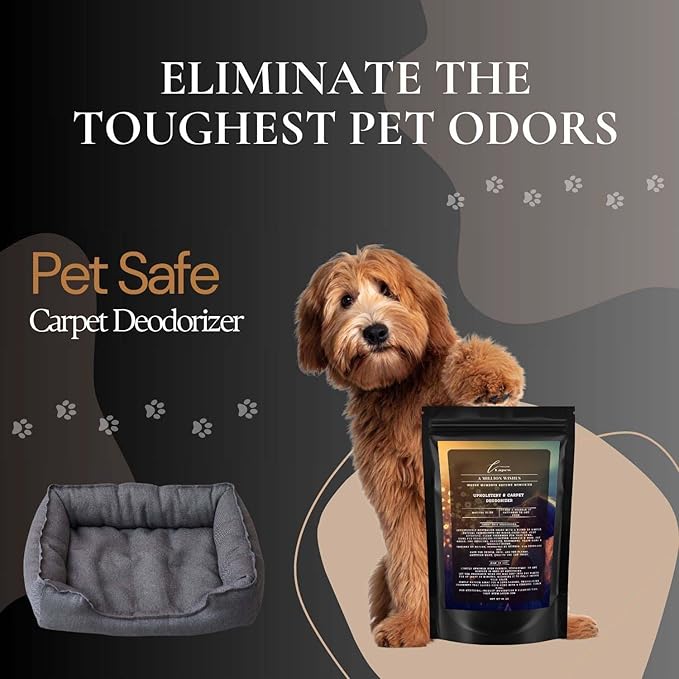 A Million Wishes Carpet Freshener Powder: Powerful Odor Eliminator for Home, Upholstery Deodorizer, Carpet Deodorizer, Pet Urine, Cat Litter Box - A Million Wishes Fragrance.-PurrikoPets