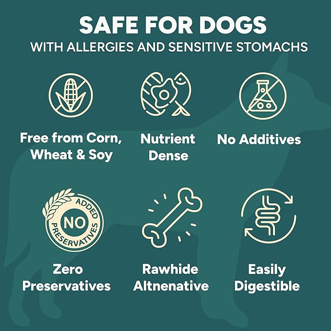 Gaines Family Farmstead Sweet Potato Chips for Dogs - 8 oz Single-Ingredient, All-Natural Dog Treats, Grain-Free & High in Fiber, Made in USA, Crunchy Training Treats-PurrikoPets