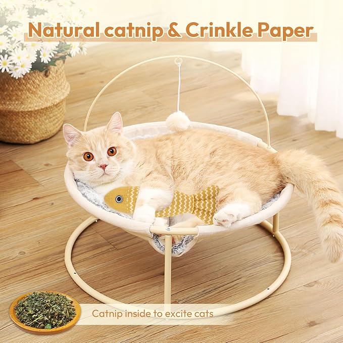 2 Pcs Catnip Toys Fish, Self Play, Cat Toys for Indoor Cats and Kitten, Catnip Cat Toy, Interactive Kitten Exercise Kicker Toys for Indoor Cats 7.8 Inches for All Breeds-PurrikoPets