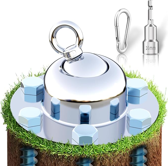 360° Swivel Dog Tie Out Stake Dog Anchor - 2025 Upgrade - Heavy Duty Stainless Steel Dog Yard Stake for Small to Large Dogs 6 PCS Dog Tethers Holds 1500Lbs of Pull Force Great for Yard Camping Outdoor-PurrikoPets