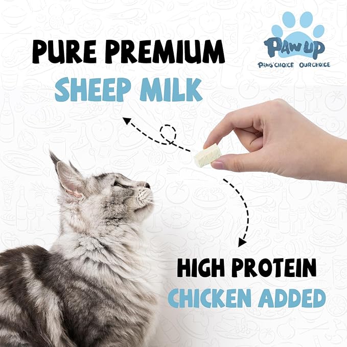 Freeze Dried Sheep Milk Yogurt Flavor, Gentle Sheep Milk Dog Treats for Sensitive Stomachs Puppies, 2.8 oz-PurrikoPets