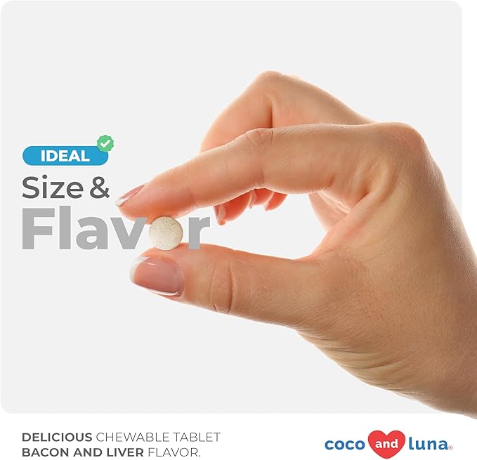 10 in 1 Multivitamin for Dogs - 120 Chewable Tablets with Glucosamine and Chondroitin - Fish Oil & Vitamins with Coq10 for Skin & Heart Health, Gut & Immune Support-PurrikoPets