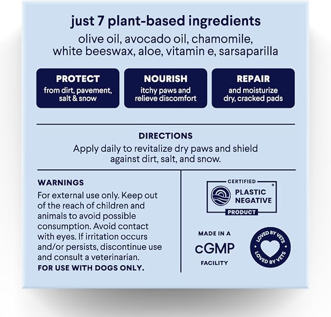 Finn Paw Hero | Natural Revitalizing Dog Paw Balm | Protect, Nourish & Repair from Wear, Damage & Dryness - 1.75 oz-PurrikoPets