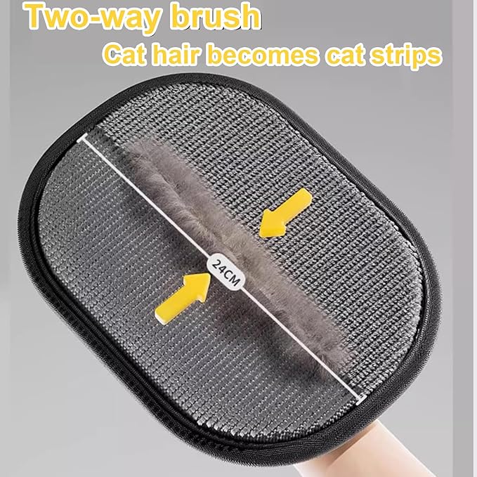 1PC Pet Hair Removal Glove,2025 New Reusable Pet Hair Removal Tool, Suitable for Bed Sheets, Sofas, Clothes, Carpets, Car Seats, and Static Gloves for Dogs and Cats-PurrikoPets