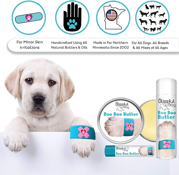 3 Cute Puppies Boo Boo Butter, 4 oz-PurrikoPets